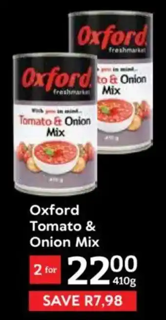 Oxford Freshmarket Oxford Tomato & Onion Mix offer