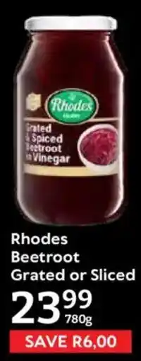 Oxford Freshmarket Rhodes Beetroot Grated or Sliced offer
