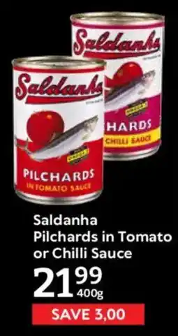Oxford Freshmarket Saldanha Pilchards in Tomato or Chilli Sauce offer