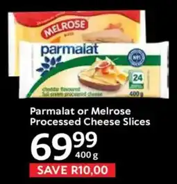 Oxford Freshmarket Parmalat or Melrose Processed Cheese Slices offer