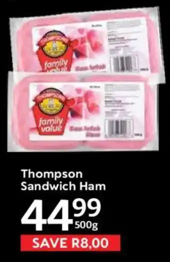 Oxford Freshmarket Thompson Sandwich Ham offer