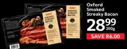 Oxford Freshmarket Oxford Smoked Streaky Bacon offer