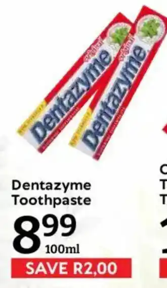 Oxford Freshmarket Dentazyme Toothpaste offer
