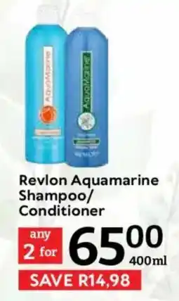 Oxford Freshmarket Revlon Aquamarine Shampoo/Conditioner offer