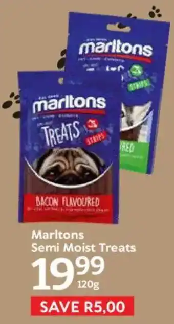Oxford Freshmarket Marltons Semi Moist Treats offer