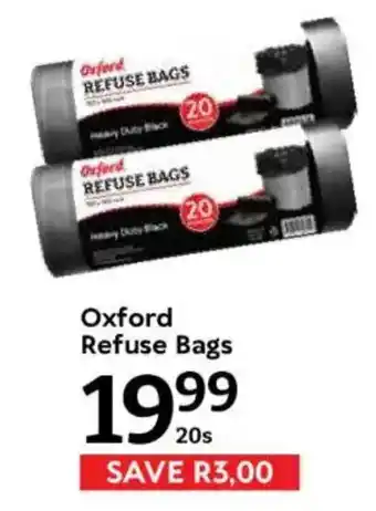 Oxford Freshmarket Oxford Refuse Bags offer