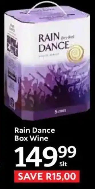 Oxford Freshmarket Rain Dance Box Wine offer