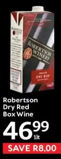 Oxford Freshmarket Robertson Dry Red Box Wine offer