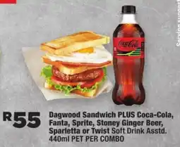 OK Foods Dagwood Sandwich PLUS Coca-Cola offer