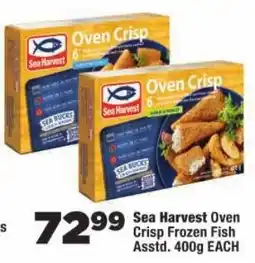 OK Foods Sea Harvest Oven Crisp Frozen Fish offer