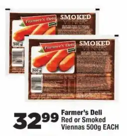 OK Foods Farmer's Dell Smoked Viennas offer
