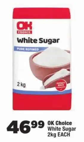 OK Foods OK Choice White Sugar offer