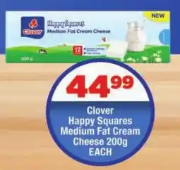 OK Foods Clover Happy Squares Medium Fat Cream Cheese offer