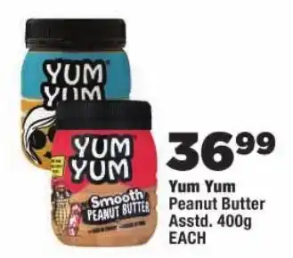 OK Foods Yum Yum Peanut Butter offer