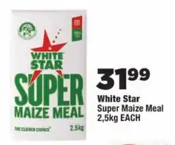 OK Foods White Star Super Maize Meal offer