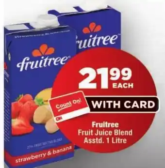 OK Foods Fruitree Fruit Juice Blend offer