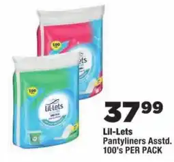 OK Foods Lil-Lets Pantyliners Assorted offer