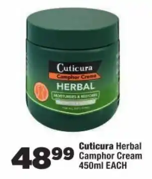 OK Foods Cuticura Herbal Camphor Cream offer