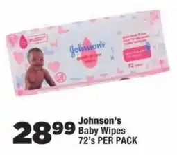 OK Foods Johnson's Baby Wipes offer