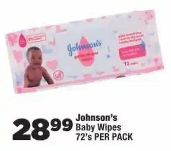 OK Foods Johnson's Baby Wipes offer