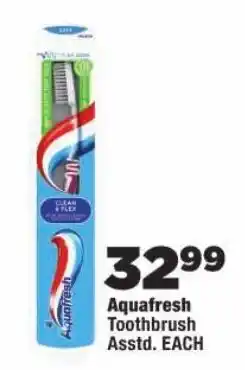 OK Foods Aquafresh Toothbrush offer