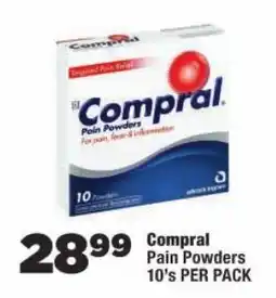 OK Foods Compral Pain Powders offer