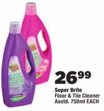 OK Foods Super Brite Floor & Tile Cleaner offer