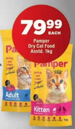 OK Foods Pamper Dry Cat Food offer