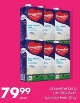 Save Hyper Creamline Long Life Milk Lactose Free offer
