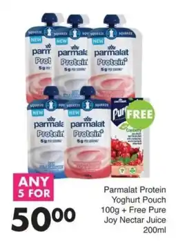 Save Hyper Parmalat Protein Yoghurt Pouch offer