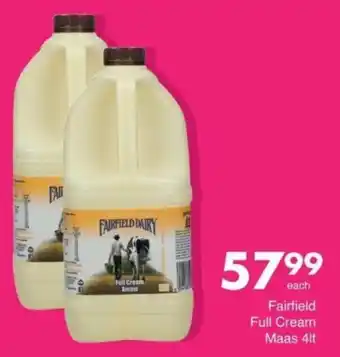 Save Hyper Fairfield Full Cream Maas offer