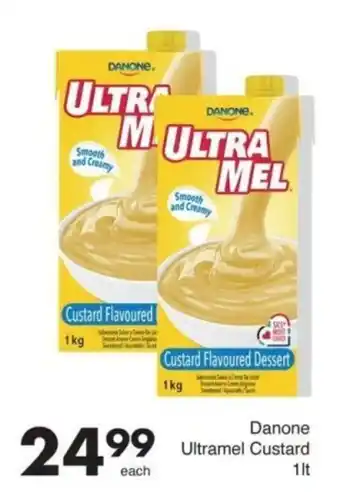 Save Hyper Danone Ultramel Custard offer