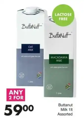 Save Hyper Buttanut Milk 1lt Assorted offer