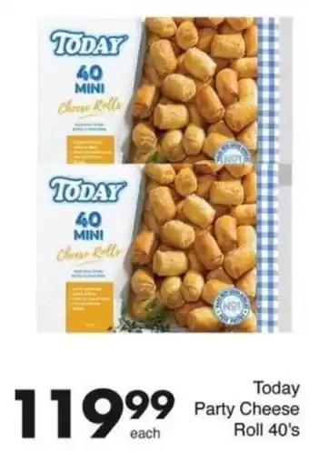 Save Hyper Today Party Cheese Roll 40's offer