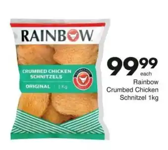 Save Hyper Rainbow Crumbed Chicken Schnitzel offer