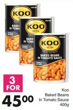 Save Hyper Koo Baked Beans In Tomato Sauce offer