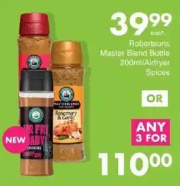 Save Hyper Robertsons Master Blend Bottle/ Airfryer Spices offer