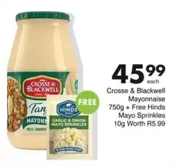 Save Hyper Crosse & Blackwell Mayonnaise offer