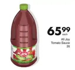 Save Hyper All Joy Tomato Sauce offer
