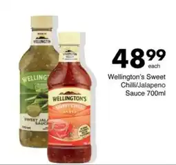 Save Hyper Wellington's Sweet Chilli Sauce offer
