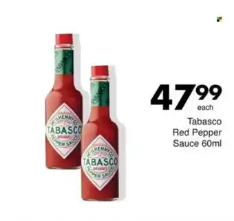 Save Hyper Tabasco Red Pepper Sauce offer