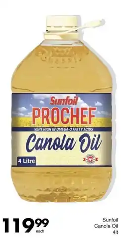 Save Hyper Sunfoil Prochef Canola Oil offer