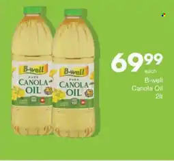 Save Hyper B-well Canola Oil offer