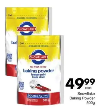 Save Hyper Snowflake Baking Powder offer