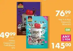 Save Hyper Hug In A Mug Cappucino Sticks 8's offer
