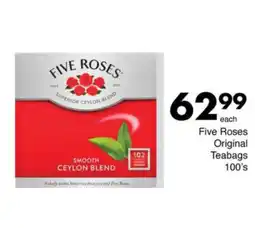 Save Hyper Five Roses Original Teabags offer