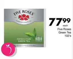 Save Hyper Five Roses Green Tea offer