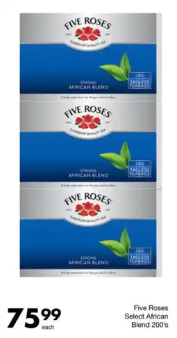 Save Hyper Five Roses Select African Blend 200's offer