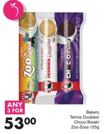 Save Hyper Bakers Tennis Doubles/Choco Break/Zoo-Zoos offer
