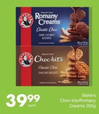 Save Hyper Bakers Choc-kits/Romany Creams offer